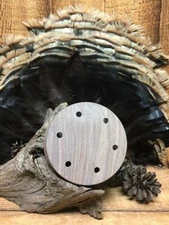 1 - 3.25"  EASY GRIP  Profiled   Walnut Turkey Friction Call Pot No Tools 