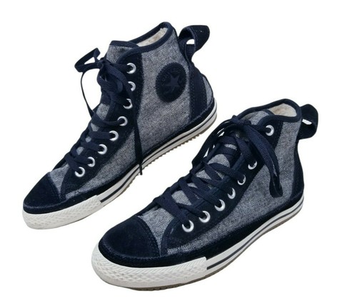 converse sherpa lined shoes