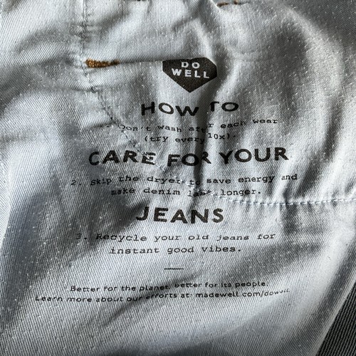 Madewell 32 Womens Jeans Curvy High Rise Skinny Stretch Denim Cotton Lyocell - Picture 5 of 11