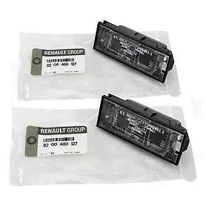 2 Stks Auto LED Nummerplaat Verlichting Voor Renault Megane 2 Clio Laguna 2 Megane 3 Twingo Master Ve