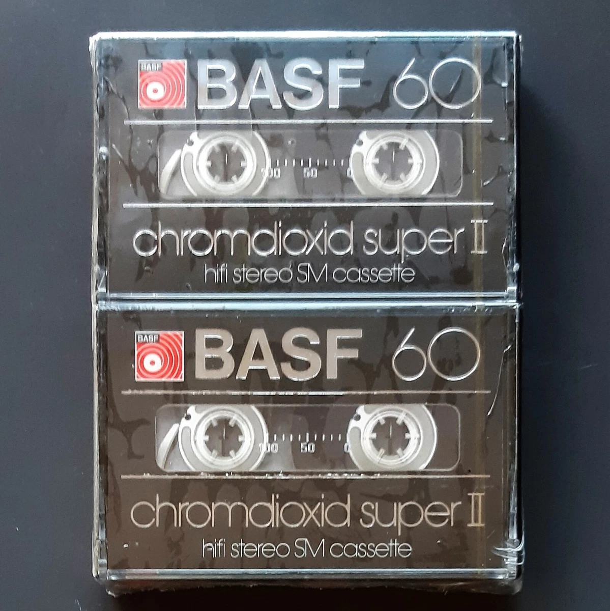 BASF Ferrochrom III 90 Audio Cassette Blank Tape NEW Made In Germany FECR III