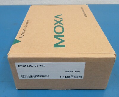 MOXA NPort 5150 Serial Device Server V1.0 (New)