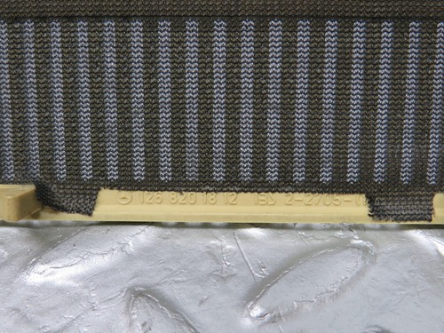 ⚙34375⚙ Mercedes-Benz C126 380SEC Coupe Parcel Shelf Speaker Cover Pair - Picture 9 of 12