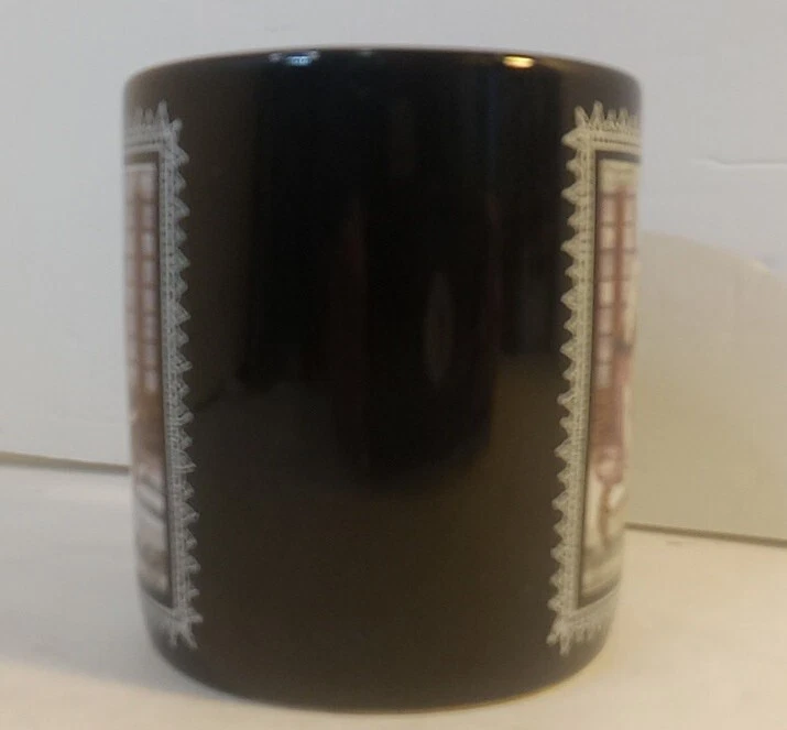 Taza de café Sue Wall All Over Cat 1996 con temática, taza de Giftcraft Foto 2 de 4