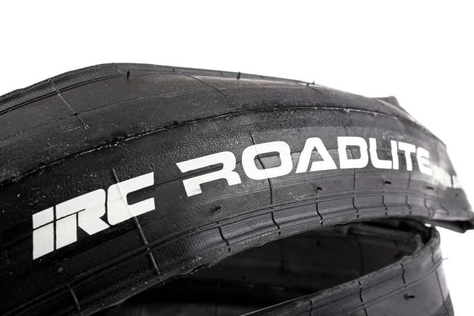 Cubierta de neumático plegable para bicicleta de carretera iRC Roadlite 700x23c neumático plegable negro Foto 3 de 4