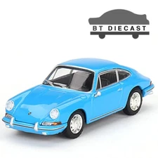 MINI GT 1963 PORSCHE 901 QUICKBLAU 1/64 DIECAST MODEL LIGHT BLUE MGT00707