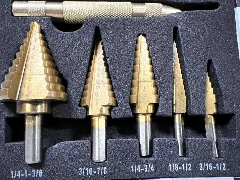 Drill bit 2024 center punch