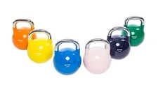 POWERT Competition Kettlebell Coated Cast Steel Weight Lifting Training 