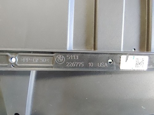 2019 BMW X5 G05 SHUTTER CENTER FRONT BUMPER OEM 2020 2021 2022 - Picture 17 of 17