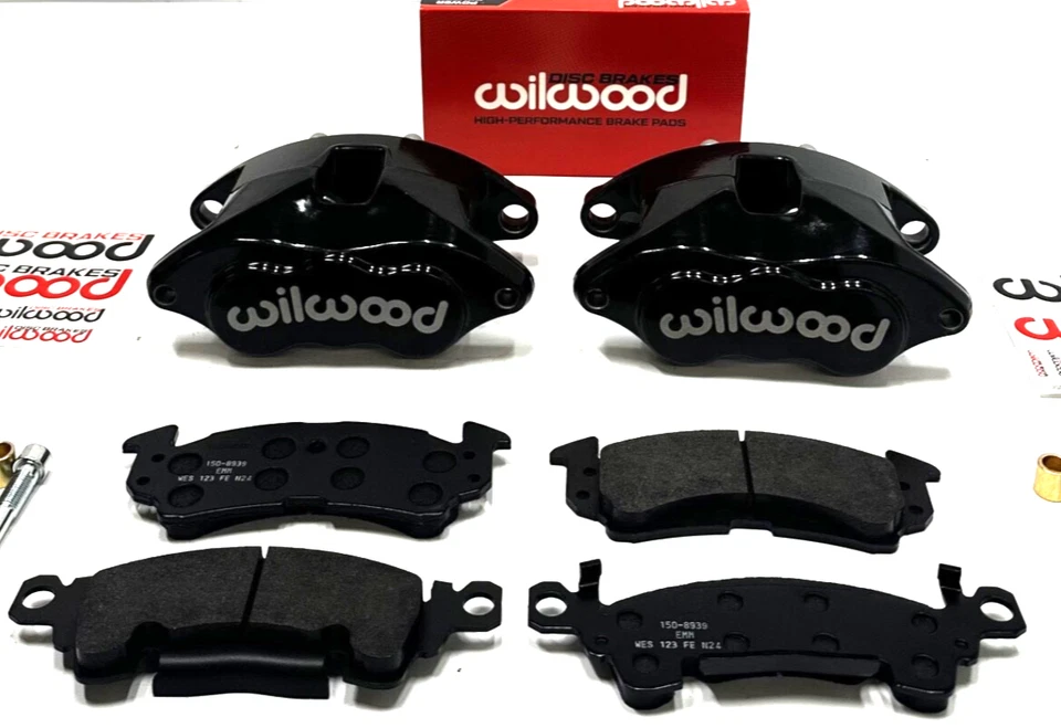 Chevy Camaro GM 1978 1979 1980 1981 Cargado WILWOOD Pinzas de freno + Pastillas + Mangueras Foto 4 de 4