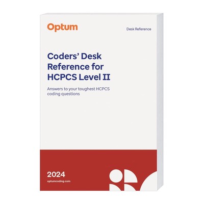 2024 Coders' Desk Reference HCPCS Level II - Compact, 6x9
