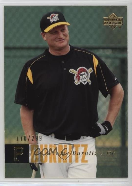 2006 Upper Deck Gold 170/299 Jeromy Burnitz #754 n1u