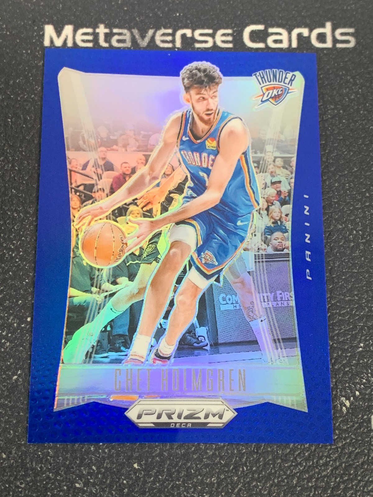 2023-24 Prizm Deca Chet Holmgren Blue 103/149 Thunder