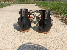 Sandales Gladiateur Nine West Xema - Noir - Taille 7.5 - Neuves En Boîte