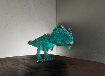 Ark Ascended ASA RARE Chibi-Carcha Cyan PS5/Xbox/PC PVE Official 