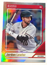 Jordan Lawler 2024 Panini Donruss #94 Silver Foil Arizona Diamondbacks