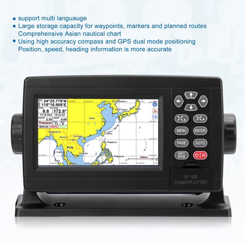 Δ 5-Zoll-Marine-GPS-Navigationsgerät AIS TFT-LCD-Bildschirm - Afbeelding 13 van 24