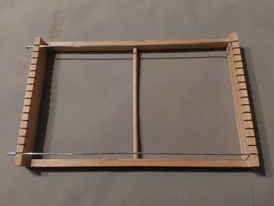 Schulwebrahmen Aus Holz 29 x 18cm