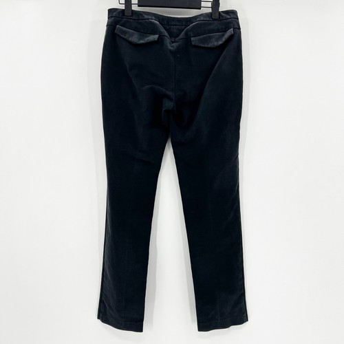 Theory Women's Black Mid Rise Stretch Slim Straight Trousers Denim Jeans Size 6 - Picture 2 of 4