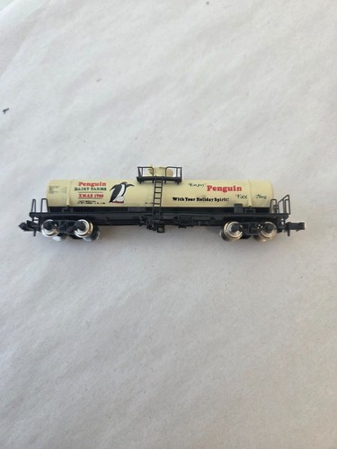 Coche de Navidad Con-Cor #8011 escala N 1980 Con Cor "Granjas lecheras de pingüinos" | Zustand: Used