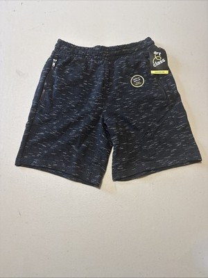 NWT Art Class Boys Size 8 Knit Pull-On Shorts Black White Athletic Drawstring