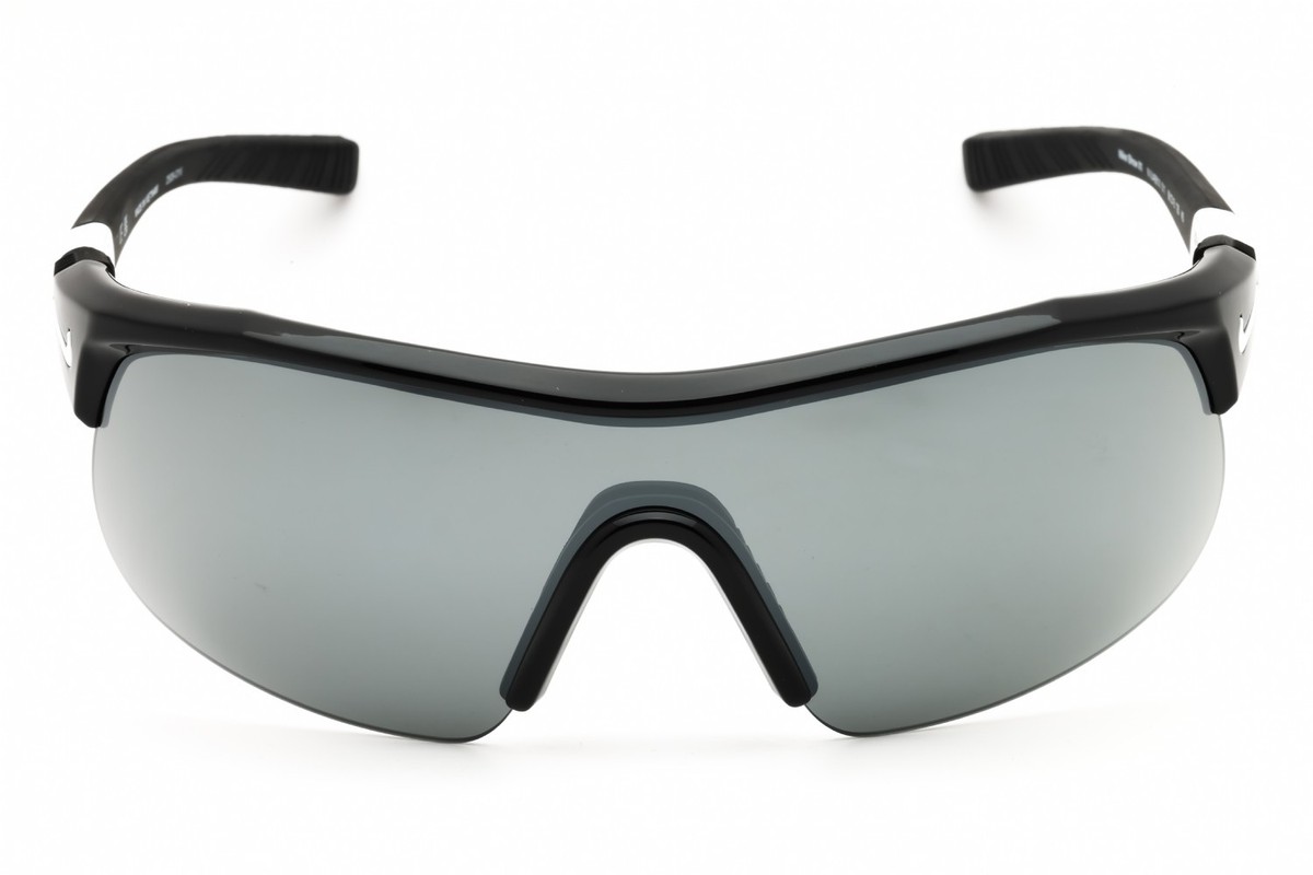 NIKE SHOW X1 N IU4881X 011 Sunglasses Black Frame Silver Flash