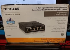 NETGEAR GS305-300PAS 5-port Gigabit Ethernet Unmanaged Switch (GS305)