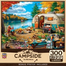 MasterPieces - Campside - The Wild Woods 300 Piece EZ Grip Jigsaw Puzzle