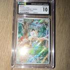 Pokémon TCG Meowth Me02: Phantasmal Flames 106/094 Illustration Rare Holo CGC 10