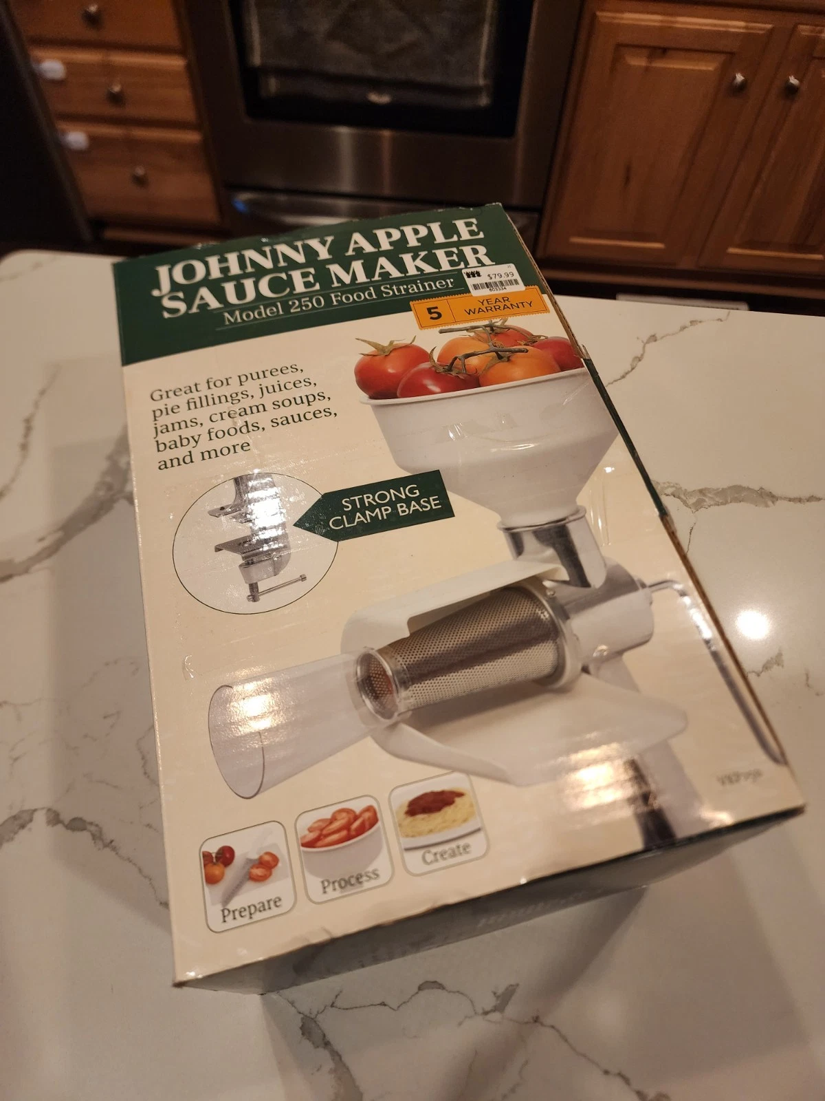 New Johnny Apple Sauce Maker & Food Strainer VKP250