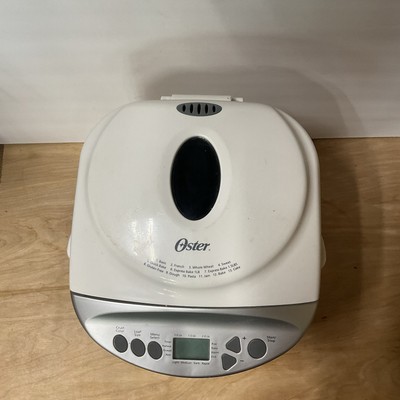 Bread Machine Oster CKSTBR9050 Expressbake Bread Maker - White With Extra Paddle
