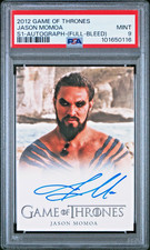 2012 Game of Thrones Season 1 Jason Momoa Full Bleed Auto/Autograph PSA 9