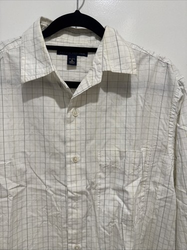 Camisa Blanca Abotonada BANANA REPUBLIC Cuello Negocios Formal Trabajo Talla S B1 - Imagen 3 de 4