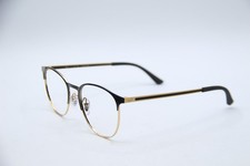 RAY-BAN RB 6375 2890 BLACK GOLD AUTHENTIC FRAMES EYEGLASSES 51-18 K1