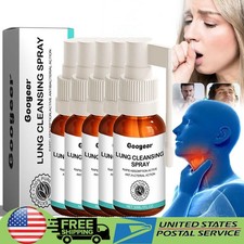 1 5x Natural Spray for Lung and Respiratory Support Herbal Cleansing Spray 30ml