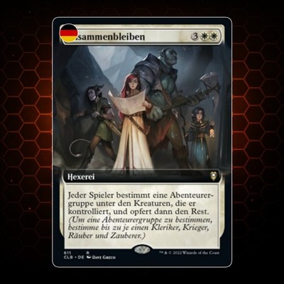 MTG - Stick Together/Zusammenbleiben - CLB - Deutsch - EX