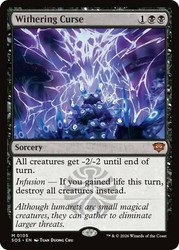 Withering Curse 105 Mythic Foil Secrets of Strixhaven