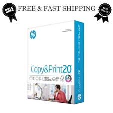 HP Copy & Print20, 20lb, 8.5 x 11, 1 Ream (500 Sheets)