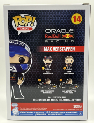 Funko Pop! Max Verstappen with USA Helmet #14 Red Bull F-1