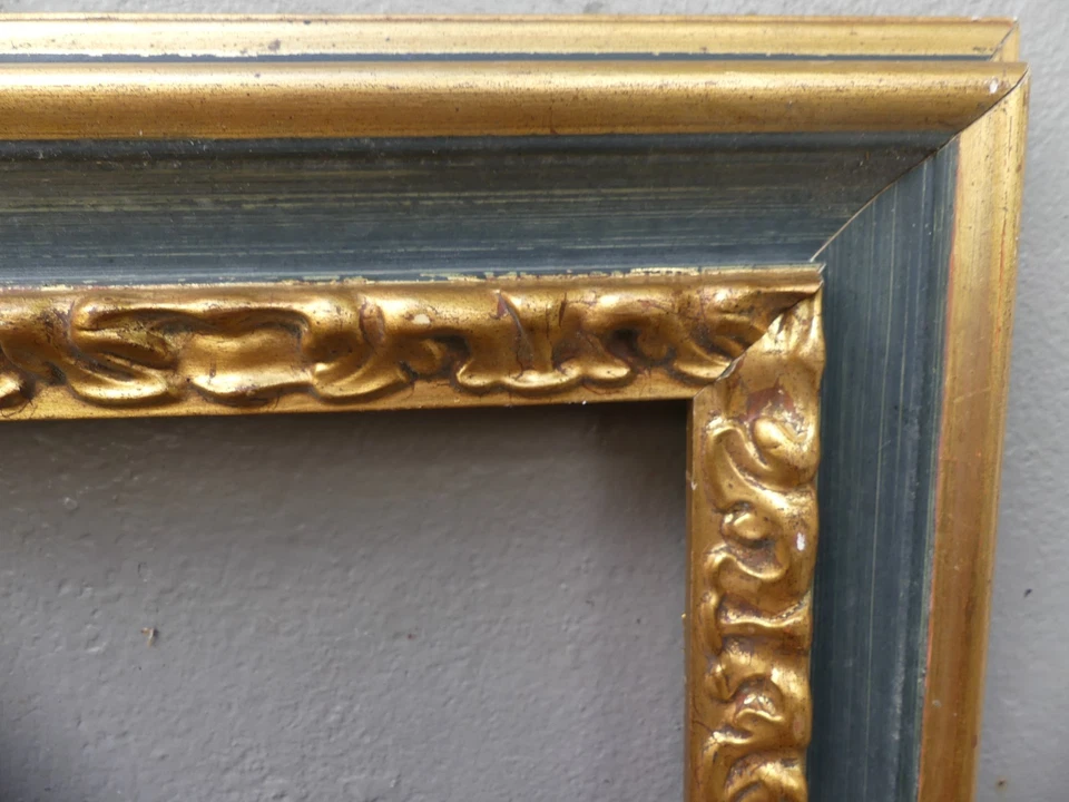 Grand cadre Baroque style louis XV 65cmX77cm feuillure 9cm de large oeuvre 50X60 - Photo 3/4