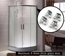 Rulli Rotelle Ruote di Ricambio per Box Doccia Cuscinetti Porta Scorrevole Vetro