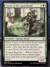 CIRCLE OF THE LAND DRUID 220 Baldur's Gate Commander MTG Magic the Gathering