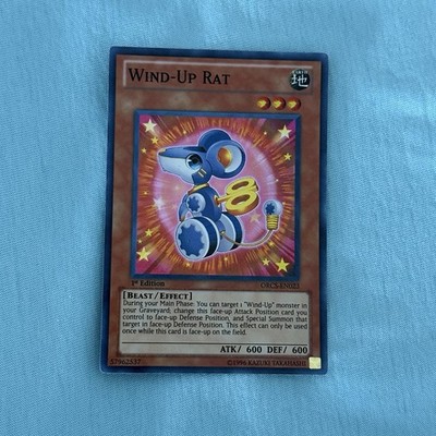 YuGiOh - Aufziehratte - 1. Auflage - ORCS-DE023 (Super Rare)