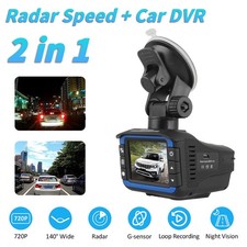 1080P Anti Radar Laser Speed Detector Car DVR Recorder Night Video Dash Camera 