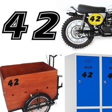 Number 42 Eras, Sticker Vinyl