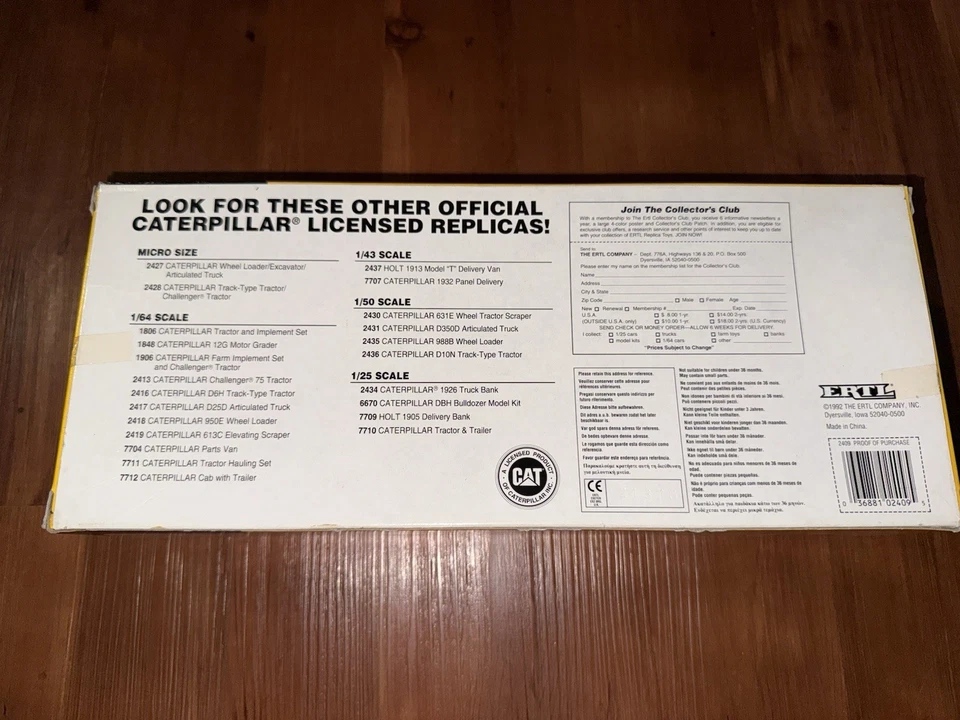 Caterpillar Cat 3 Piece Set Articulated Truck, Wheel Loader, Wheel Tractor Scrap - Image 4 of 4