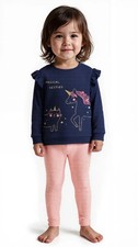 Carters Baby Girls 2-Pc. Fleece Sweatshirt and Leggings Set