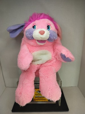 VTG 1985 Popples Party Popple Plush Pink Purple / AS-IS READ 