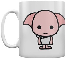 Harry Potter Ceramic Mug with Japanese Style Chibi Illustrations of Dobby in Pre