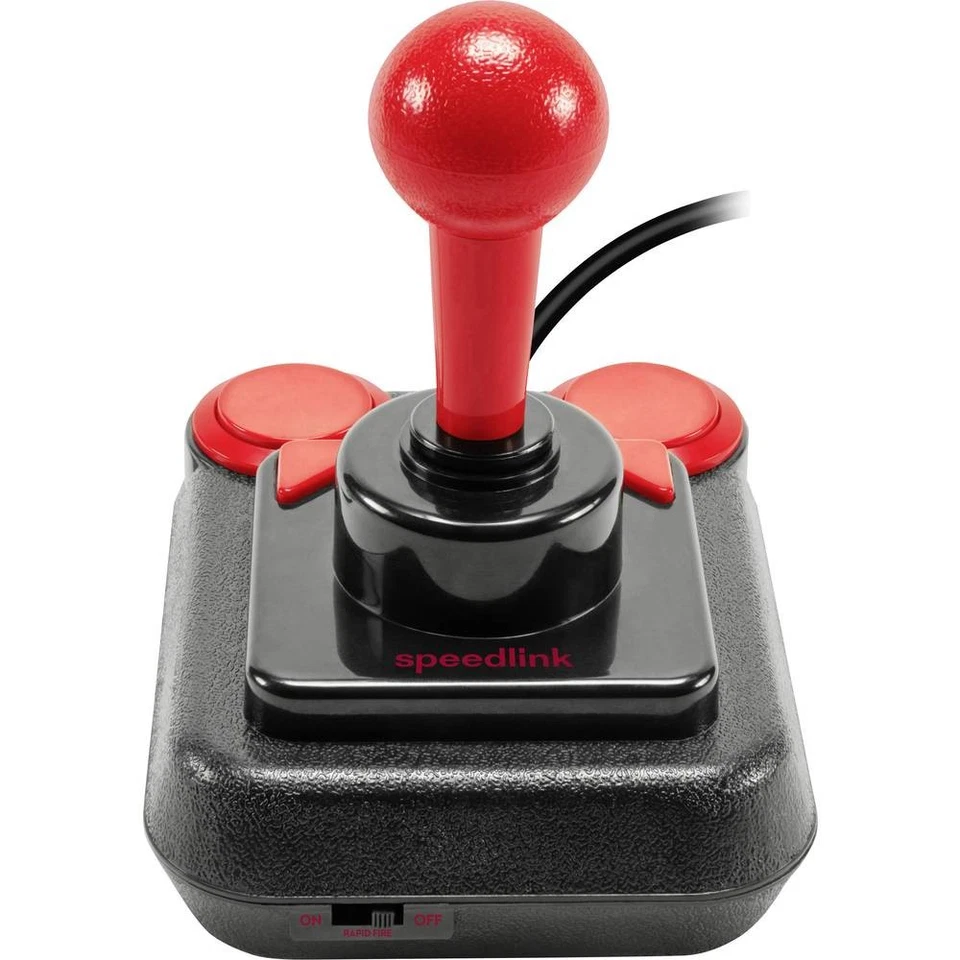 SpeedLink Competition Pro Extra Joystick USB PC, Android Schwarz, Rot - Bild 2 von 4